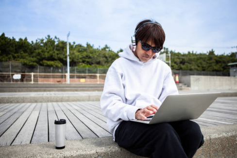 公園や外出空間でのライター