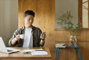 自由なライティング空間